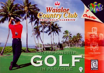 Waialae Country Club - True Golf Classics (USA) (Rev 1) box cover front